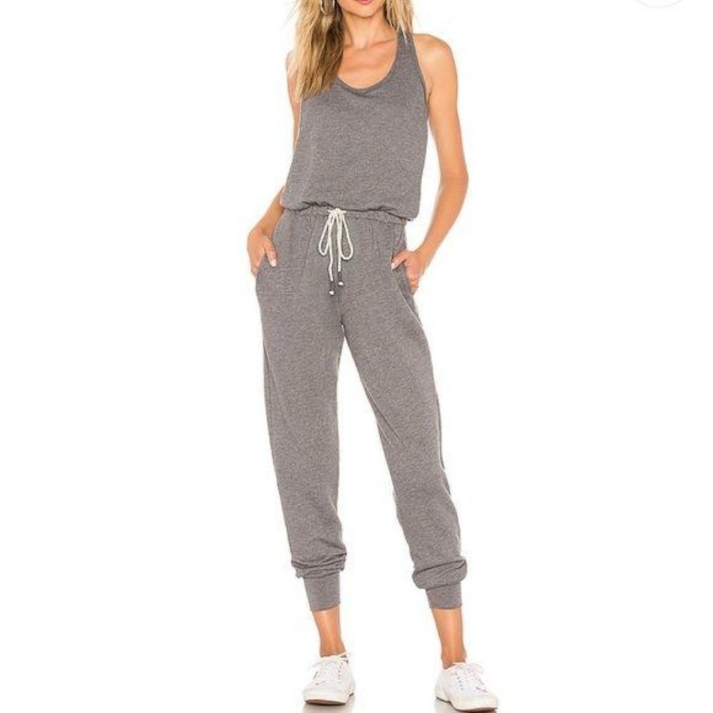 YFB Eberhart Sleeveless Jogger Sweatsuit Jumpsuit